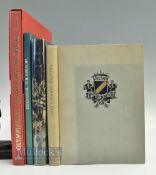 4 European Football Club Histories books, to include, playing football Then and Now. 75 years KNVB-