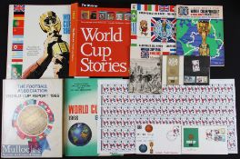 1966 World Cup Football Memorabilia Selection features official post-tournament report, complete