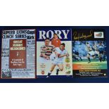 Rory & Rugby Publications (3): Rory Underwood's large 1997 146pp glossy, packed testimonial