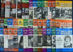 Rugby World & Welsh Rugby etc Magazines (Qty): A plastic crateful of 50 years of rugby history, 1971
