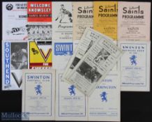 Collection of Swinton, Sheffield Eagles, Southend Invicta, St Helens and Trafford Borough Rugby