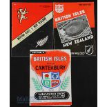 1959 British & Irish Lions Rugby Programmes in NZ (3): Issues v Canterbury, and the Second & Third