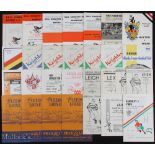 Collection of Hull K.R, Rugby League official match programmes including Cup games from 1937/38,