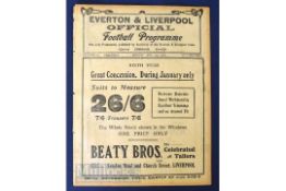 1909/1910 England International trial match at Liverpool FC; Whites v Stripes 24 January 1910
