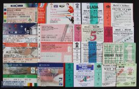 Wales & Ireland Rugby Tickets 1967-2010 (17): The vast majority of Ireland's games in Cardiff across