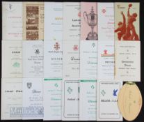 1938, 1957 & 1970s on Rugby Dinner Menus (31): Marvellous selection from Ireland, Wales and England,