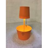 NEW AND UNUSED VEUVE CLICQUOT CHAMPAGNE COMBINED ICE BUCKET AND LAMP in original box and with