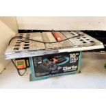 CLARKE WOODWORKER 10" TABLE SAW with height and angle adjustable saw blade