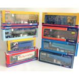 EIGHT CORGI DIE CAST LORRIES including Ian S. Roger Foden, Yuill & Dodds Ltd. Volvo, J.G.