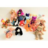 SELECTION OF EIGHTEEN BEANIE BABIES including Scary, Stinky, Pouncer, Cinders, Snort, Horse,