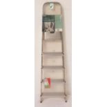 NEW AND UNUSED ALUMINIUM A FRAME LADDER with five steps, in original packaging