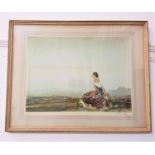 SIR WILLIAM RUSSELL FLINT R.A. Esperanza, artists proof, signed to the mount, 43cm x 57cm