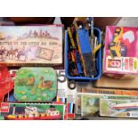 LARGE SELECTION OF VINTAGE TOYS including Lego boxed basic set 5 and 6, various boxed Spirograph