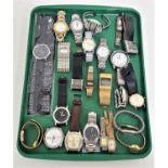 SELECTION OF LADIES AND GENTLEMEN'S WRISTWATCHES including Rotary, Montine of Switzerland, Pulsar,