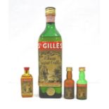 RHUM ST. GILLES CIRCA 1960s A good bottle of vintage Rhum St. Gilles from the French Antilles,