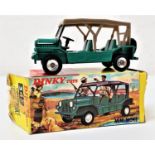 VINTAGE DINKY 342 MINI MOKE in metallic green with contrast canopy, boxed