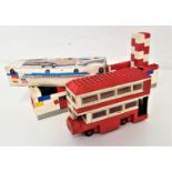 LARGE SELECTION OF LEGO including building bricks, train track and vehicle kits