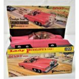 DINKY TOYS 100 LADY PENELOPE'S FAB 1 in original pink with sliding roof and Parker and Lady Penelope