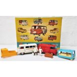 CORGI COMMER CONSTRUCTOR SET No 24 with two cab/chassis units and four interchangeable bodies,