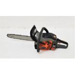 HITACHI CHAIN SAW with a 2 stroke engine and 35cm blade, model CS33EB