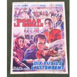 TWO FRENCH GRANDE FILM POSTERS comprising 'Zoras le Rebelle' (Ten Ready Rifles), 1959, 47" x 62.