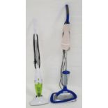 KEENOX VACUM CLEANER 600Watt, light weight with power lead, together with a Home-tek floor steamer