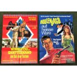 SELECTION OF GERMAN FILM POSTERS AND PROMOTIONAL MATERIAL the posters of various sizes, including '