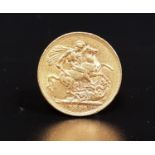 VICTORIAN GOLD FULL SOVEREIGN dated 1891