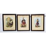 L.DICKINSON MacDonald of Glenco, Cameron and MacDugal, three lithographs, 34cm x 22.5cm (3)