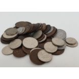 SELECTION OF REPUBLIQUE FRANCAISE COINS including 10 Francs, 25 Centimes, 1 Franc, 10 Centimes, 5