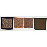 FOUR LADIES LIBERTY OF LONDON VINTAGE SILK SCARVES comprising on in William Morris style pattern,