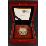 2017 QUEEN ELIZABETH II PROOF GOLD SOVEREIGN twenty-two