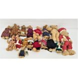SEVENTEEN BOYD BEARS fourteen with original labels, some with numbered plastic bags, most with