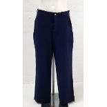 THE WEST POINT STORY (1950) - NAVY BLUE MILITARY BAND PANTS Navy blue gents trousers 34 inch waist