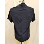 BLUE POLO SHIRT - UNKNOWN PRODUCTION Gents Navy polo shirt, size medium