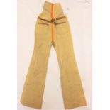 BATTLESTAR GALACTICA TV SHOW (1970s) - CLONE JUMPSUIT the beige cotton dungarees with an orange