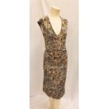 CATHERINE OXENBERG - WRAP AROUND DRESS by t-bags, size small, accompanied by Star Wares Collectibles