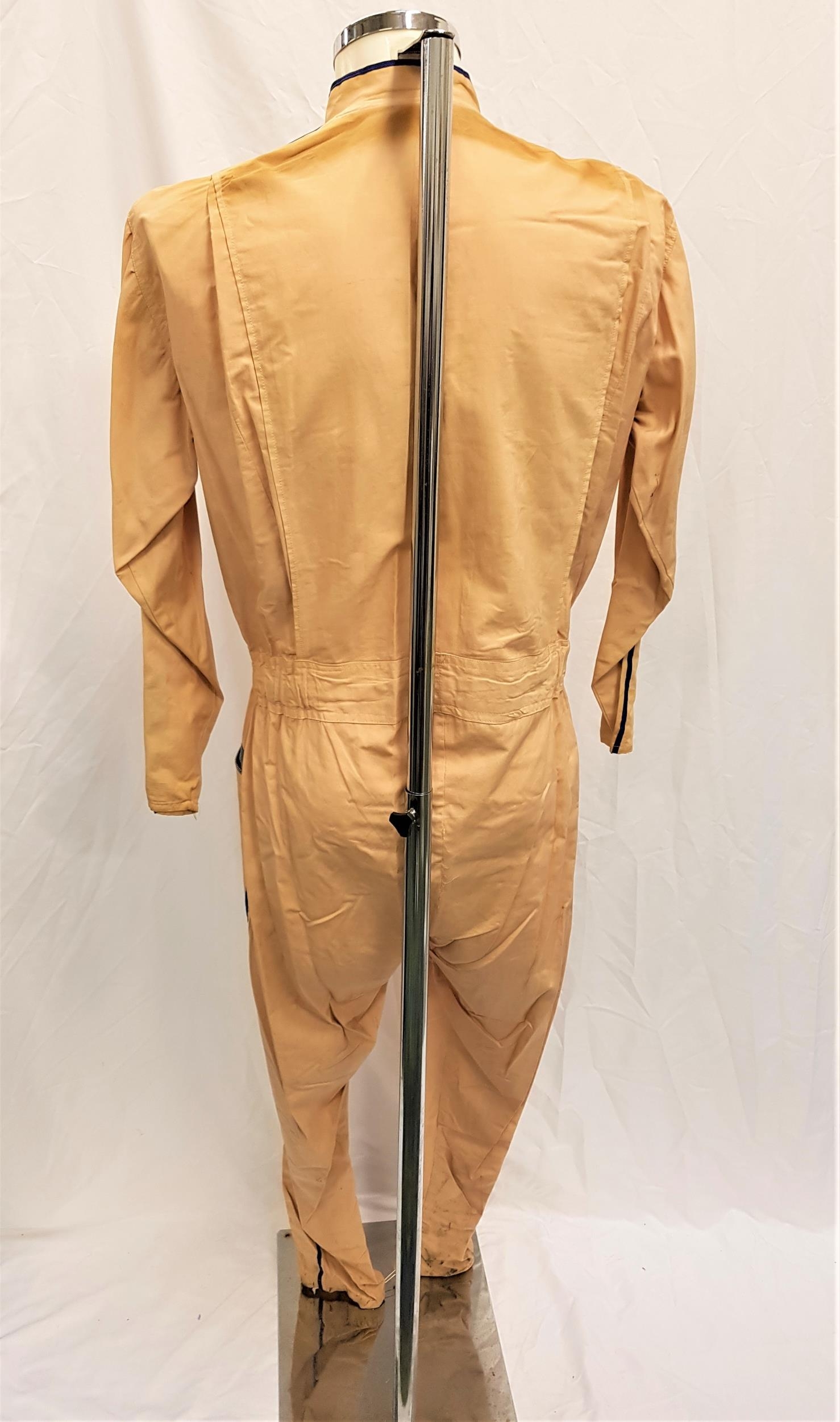 RED LINE 7000 (1965) - JIM LOOMIS'S RACE DRIVERS JUMPSUIT - PLAYED BY ANTHONY ROGERS the beige - Image 2 of 5