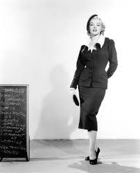 MARILYN MONROE OWNED SILK TWO PIECE GREY SUIT comprising handmade fitted skirt and jacket. - Image 4 of 4