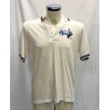 CASPER VAN DIEN AUTOGRAPHED POLO SHIRT with Star Wares Collectibles certificate of authenticity