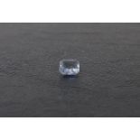 CERTIFIED LOOSE NATURAL BLUE SAPPHIRE the octagan mixed cut emerald weighing 0.89cts, with ITLGR