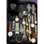 SELECTION OF LADIES AND GENTLEMEN'S WRISTWATCHES including Cressi Sub, Viceroy, Fossil, Rosefield,