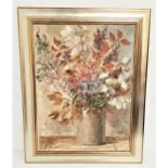 NOREEN CAMPBELL Autumn, oil on canvas, signed and dated '68 with exhibition label to verso, 60cm x