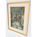 THREE WATERCOLOUR STUDIES comprising Gilbert, A Tropical beach scene with shack and figure in