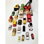 SELECTION OF DIE CAST VEHICLES including Dinky, Matchbox, Tonka, Lesney and others