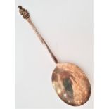 VICTORIAN SILVER APOSTLE SPOON by George W. Adams of Chawner & Co, London 1876