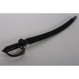 A NAVAL CUTLESS BOUND SCABBARD 94cm (l)