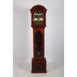 A MAHOGANY LONG CASE CLOCK