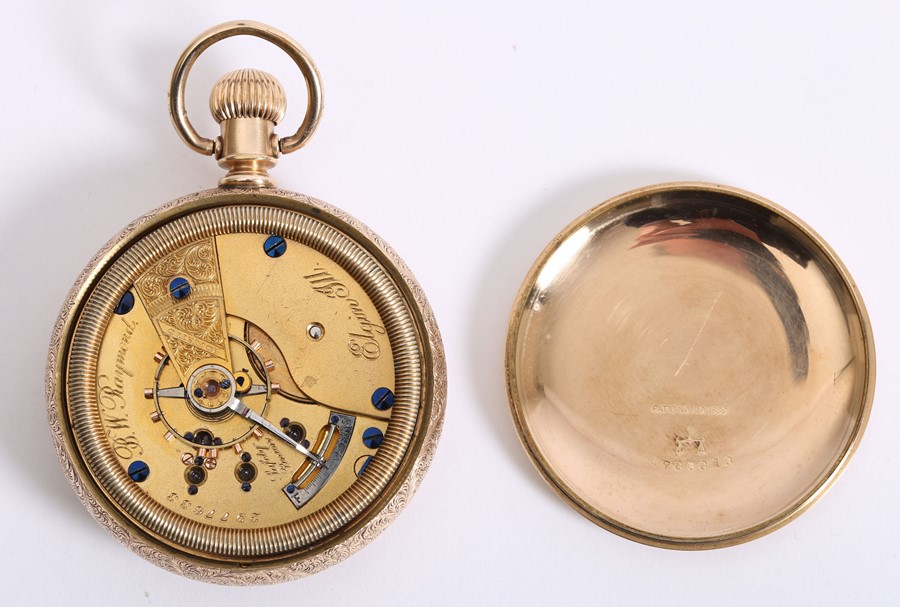 1880s railroad grade pocket watch by Elgin. - Image 3 of 3