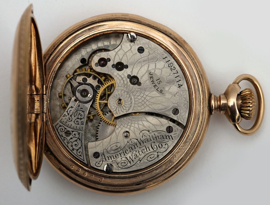 Early 20th century pocket watch by American Waltham Watch Co. - Image 4 of 5